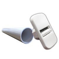 Load image into Gallery viewer, Tape Entry Roller Brush Guide &amp; Wall Tube